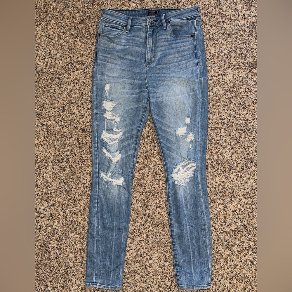 Abercrombie and Fitch Ripped Jeans